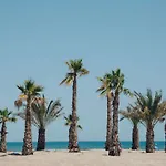 Appartamento Rénové Narbonne, à 100m De La Plage, Avec Terrasse Et Parking Privé, Climatisation Incluse - Fr-1-619-132