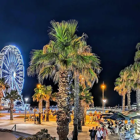 Appartamento Rénové Narbonne, à 100m De La Plage, Avec Terrasse Et Parking Privé, Climatisation Incluse - Fr-1-619-132 Narbona